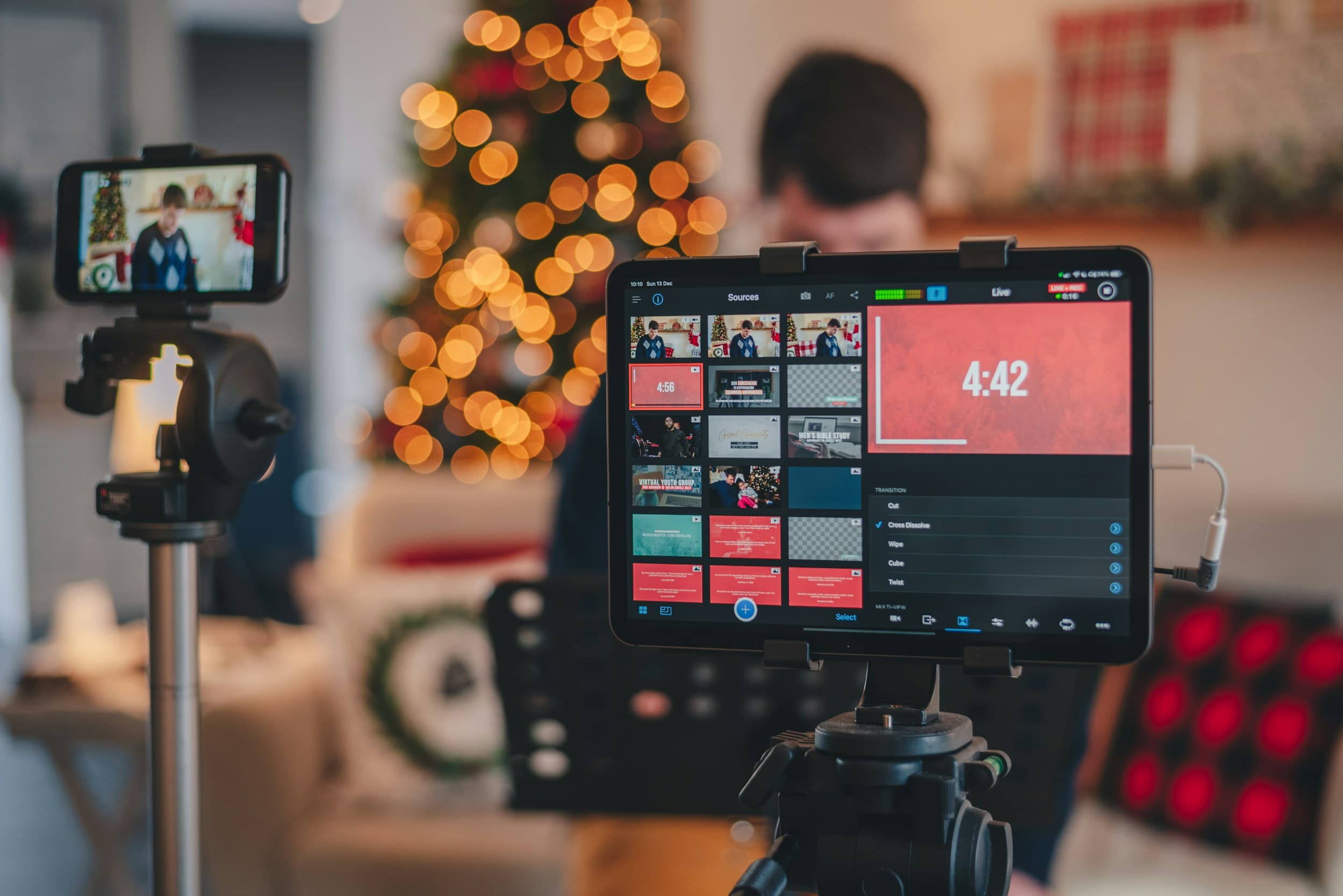 Content creation setup